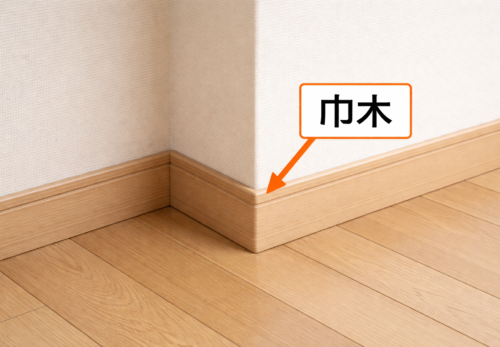 巾木って何のために必要なのでしょうか！